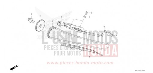 CAM CHAIN/TENSIONER NSS750M de 2022